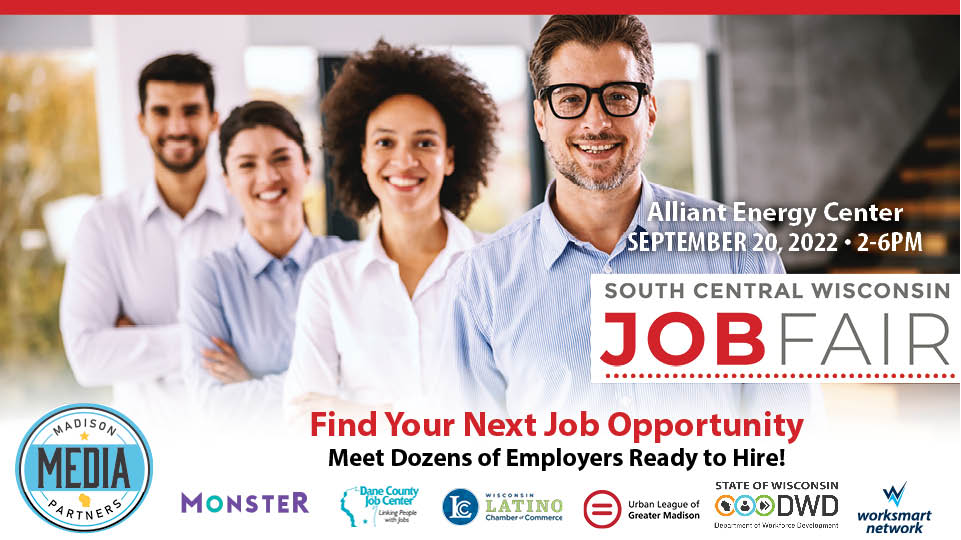Madison Media Partners to host South Central Wisconsin Job Fair Sept. 20 at Alliant