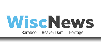 WiscNews logo with locations Baraboo, Beaver Dam, Portage below text