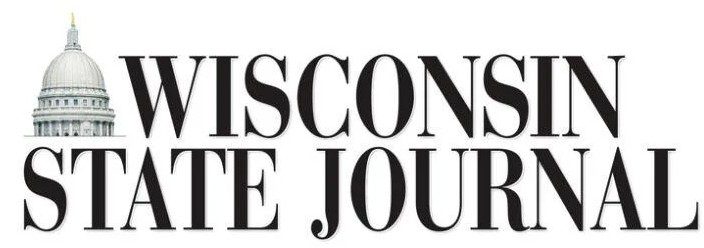 Wisconsin State Journal logo with state capitol dome illustration on left side